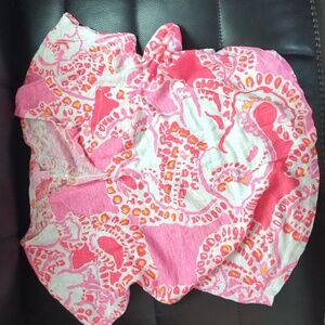 Duval Top in hot coral trunk in love